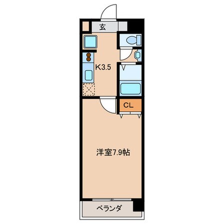 第１５川崎ビルの物件間取画像